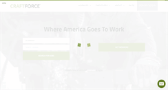 Desktop Screenshot of craftforce.com